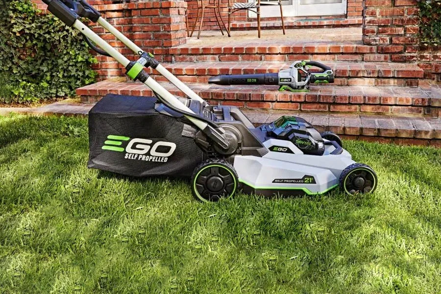 battery self propelled lawn mowers